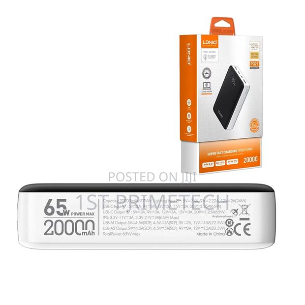 Ldnio (65w) Usb C Laptop Power Bank photo 3