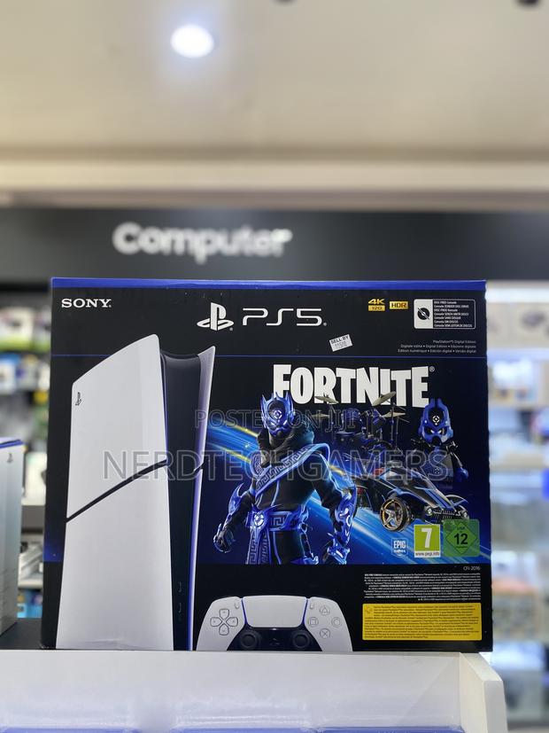 Playstation Ps5 Console - Fortnite Cobalt Star · Photo 4