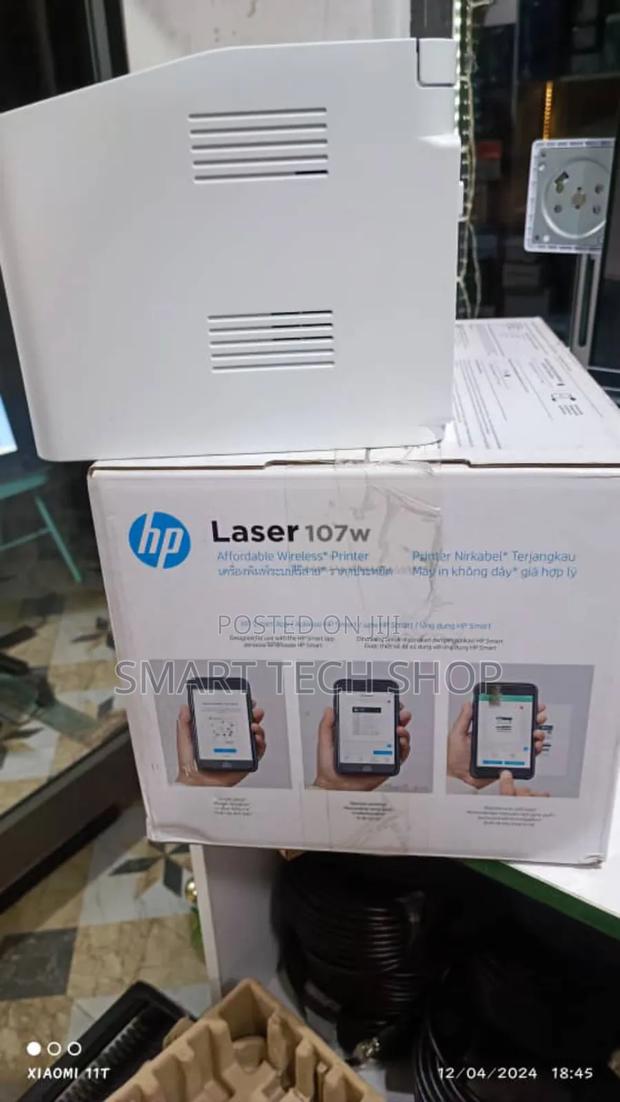 Hp Laserjet 107w Back and White Printer photo 12