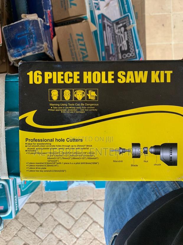 16 Piece Bi-Metal Hole Saw Kit Professional Hole · Photo 4