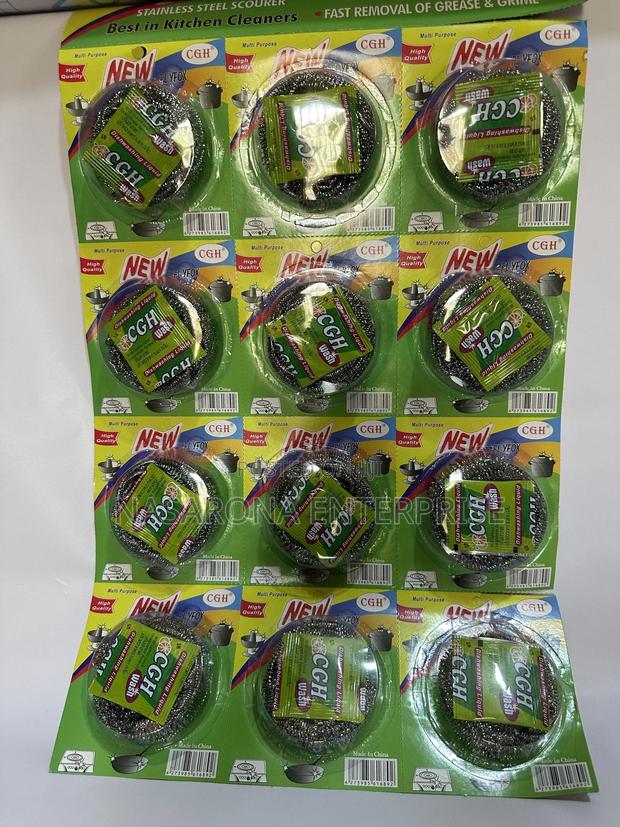 Silver Shine 12 Pieces ( Stainless Steel Scrubber) 14gx12 · Photo 3