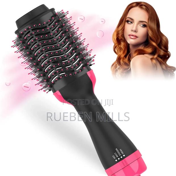3 In 1 Blow Dryer Brush Comb Hot Air Hair Straightener · Photo 2