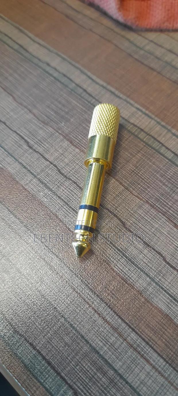 Audio Jack Converter Metalic Gold photo 2