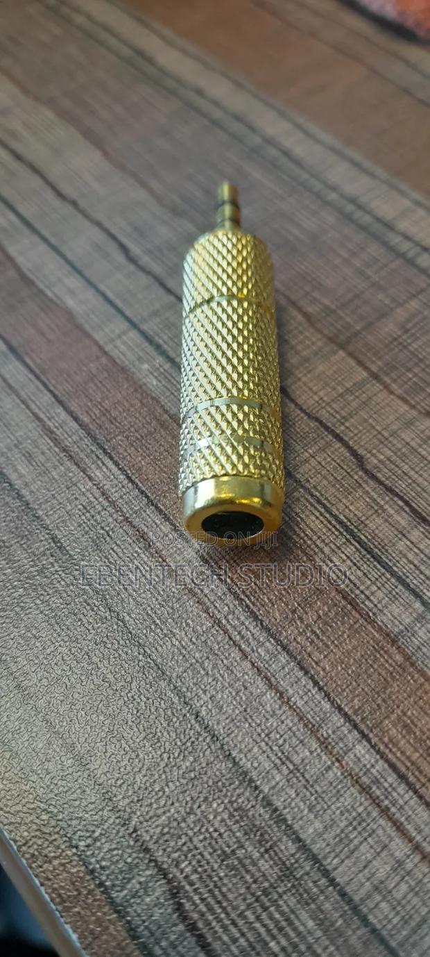 Audio Jack Converter Metalic Gold photo 3