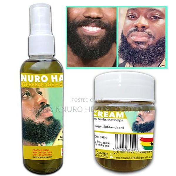 Nnuro Hair Growth Oil - 100ml + Hair Growth Cream - 140g · Photo 3