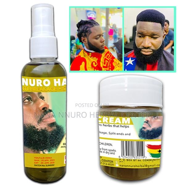 Nnuro Hair Growth Oil - 100ml + Hair Growth Cream - 140g · Photo 4