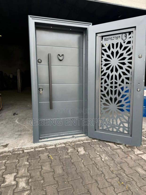 Door in Door Full Metal With Accessories