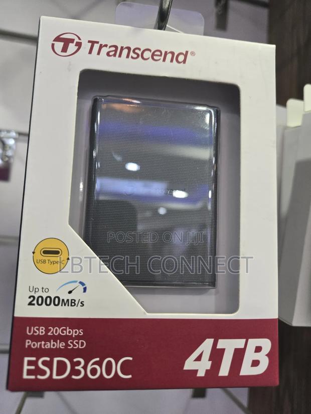 Transcend 4TB USB 20gbps USB Type-C