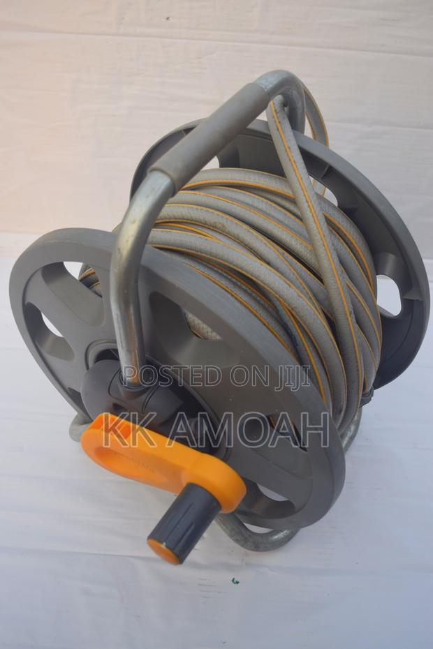 Original British Hozelock Water Hose and Reel photo 2