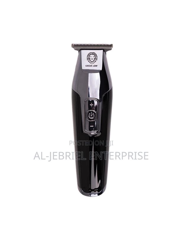 Green Lion Pro Rechargeable Hair Trimmer 1400mah — Black · Photo 4