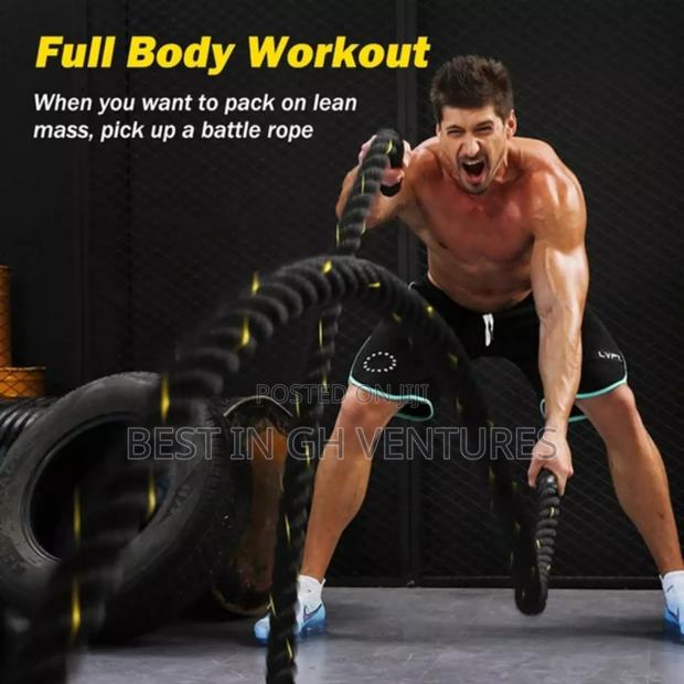55mm 15m(50ft) Battle Rope/Tag of War Rope photo 2