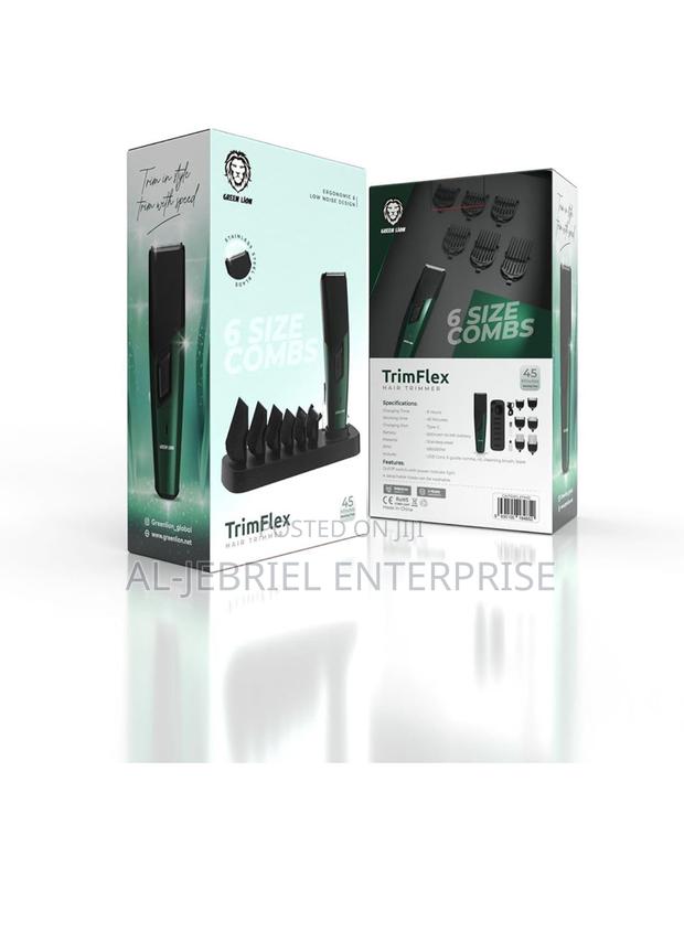 Green Lion Trim Flex Rechargeable Trimmer – Green Black · Photo 4