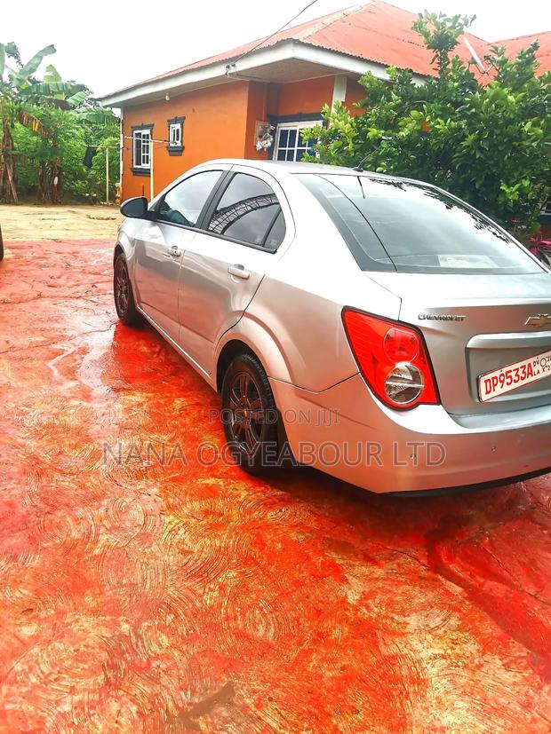 Chevrolet Sonic 2013 Silver