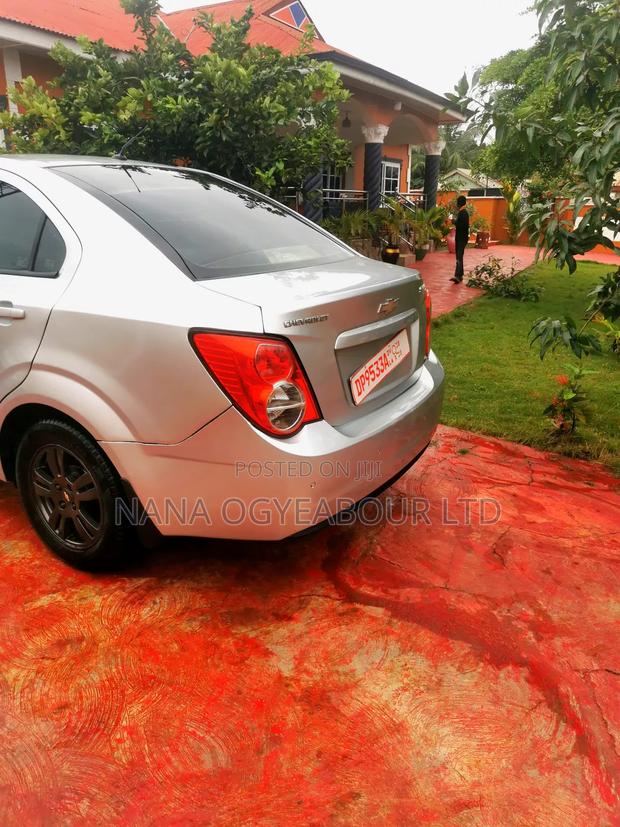 Chevrolet Sonic 2013 Silver