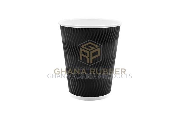 Ripple Paper Cups 12oz Black (No Lids) (500pcs) · Photo 4