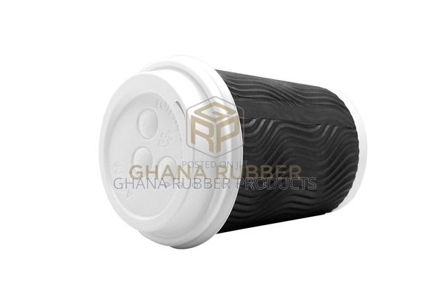 Ripple Paper Cups + Lids 8oz Black (1000pcs) · Photo 4