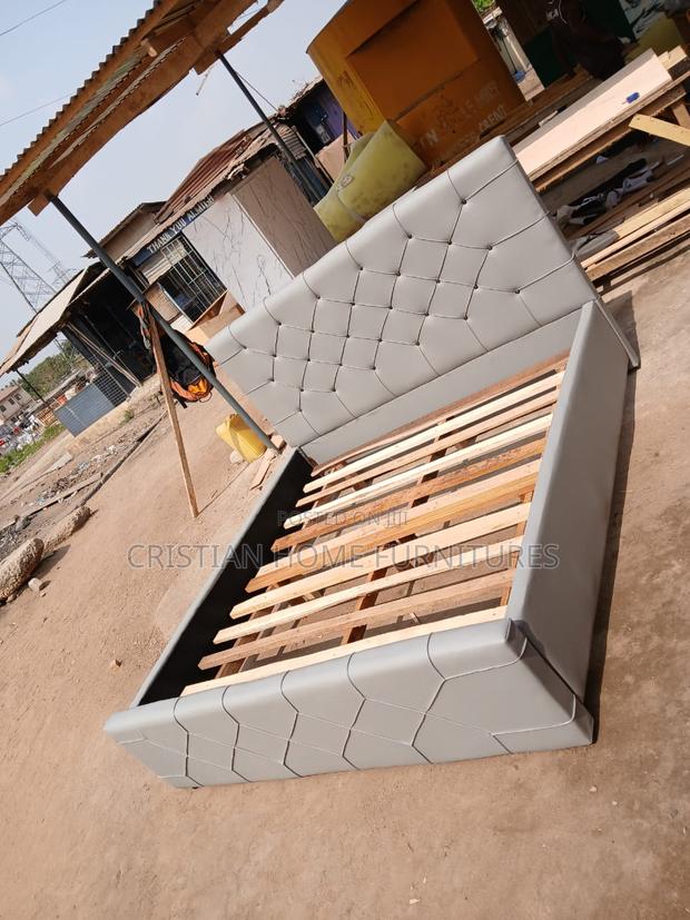 Gray Queen Size Bed for Sale photo 2