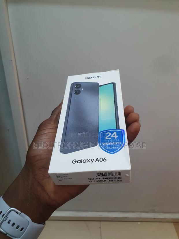New Samsung Galaxy A06 128 GB Black