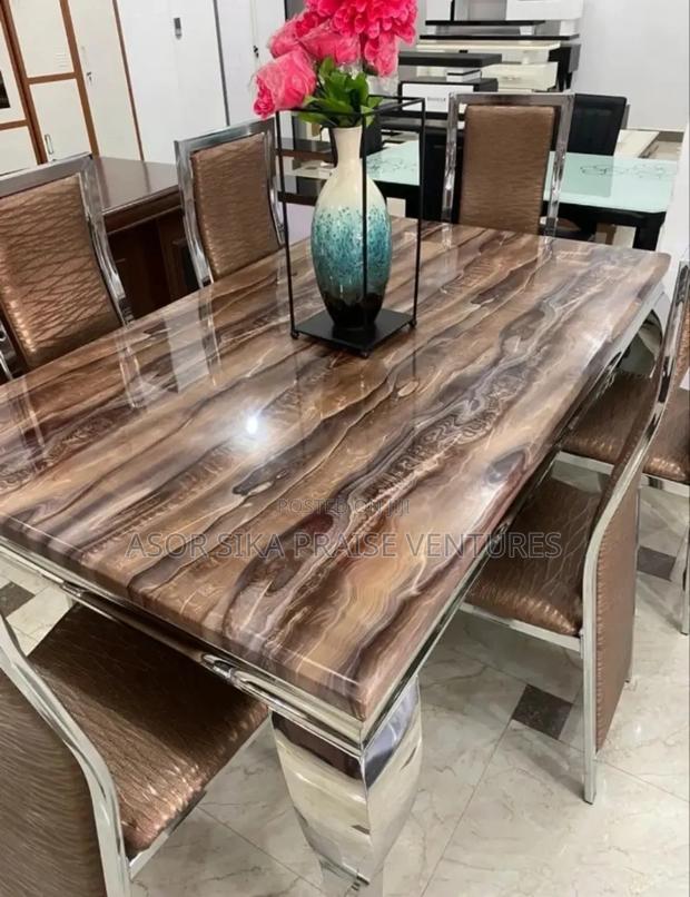 Dinning Table and Chair Marble · Photo 2