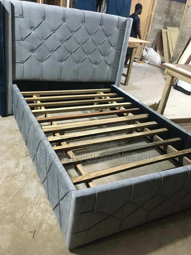 Fascinating Gray Double Bedframe 54x75// Fix Price 1500 · Photo 3