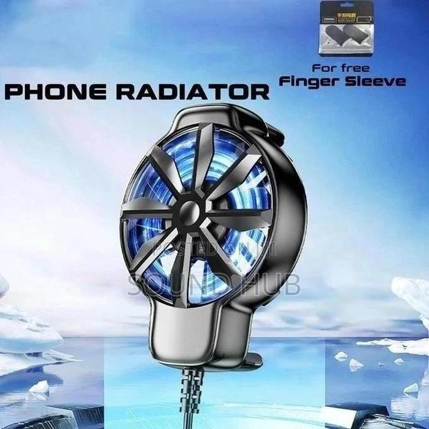 Phone Cooler Fan Radiator With Free Finger Sleeves · Photo 4