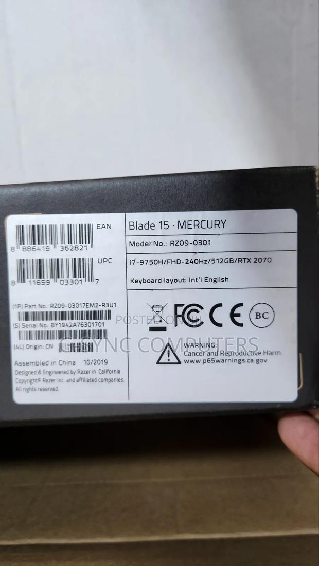 Laptop Razer Blade Advanced 32GB Intel Core I7 SSD 512GB photo 3