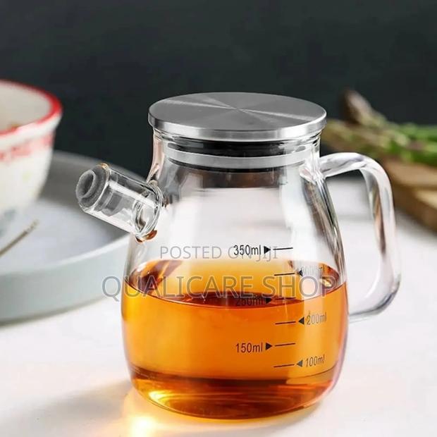 Oil/Vinegar Bottle - 350ml Round · Photo 3