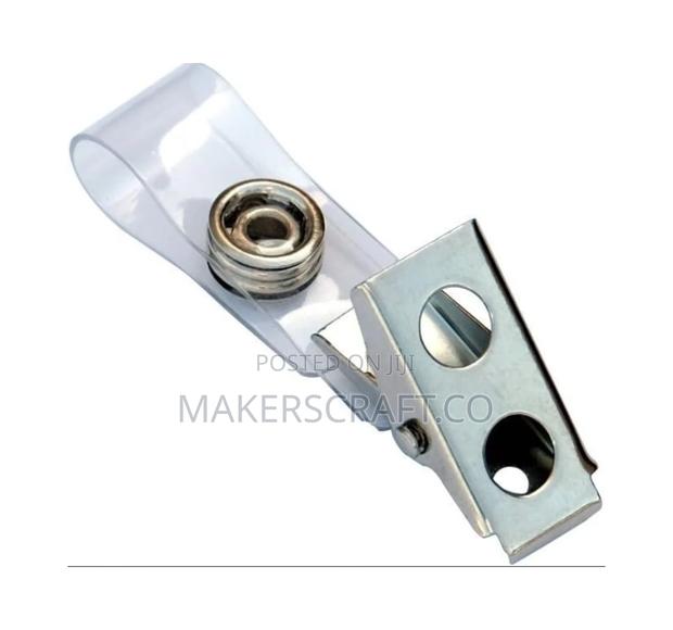 Crocodile Clip, Id Badge Holder, Metal Clip