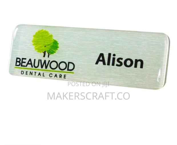Quality Metal Domed Badges / Name Tags
