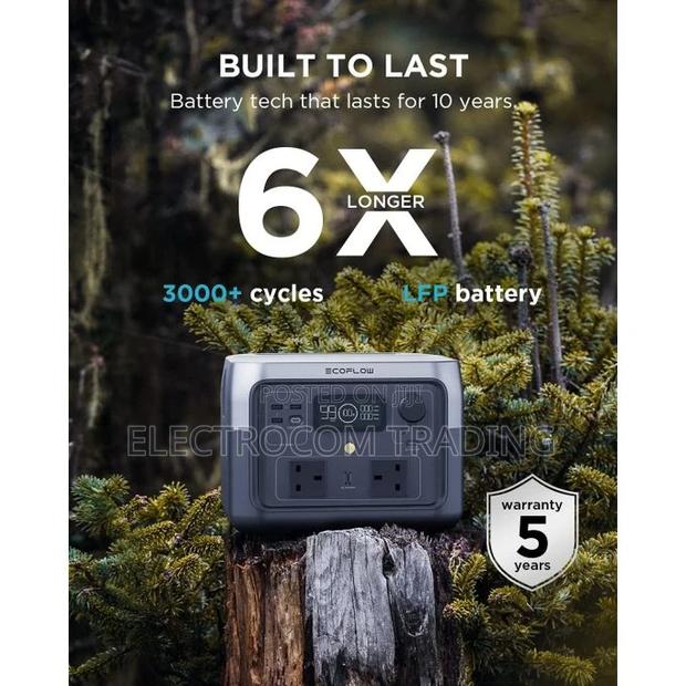 Ecoflow River 2 Max Power Station, 512wh, 500w, Uk Model photo 3