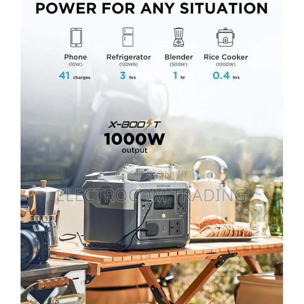 Ecoflow River 2 Max Power Station, 512wh, 500w, Uk Model photo 4