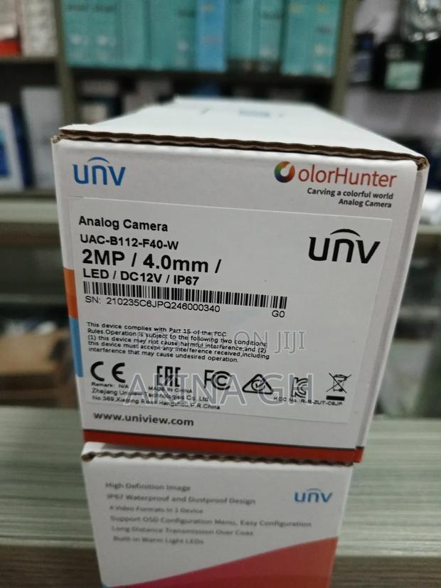 Unv Uniview 2mp Full Color Audio Bullet Analog Camera · Photo 4