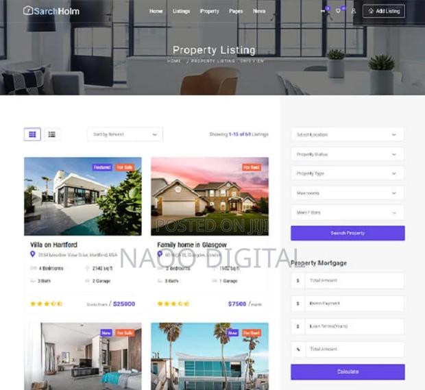 Real Estate Website Development in Just 7 Days