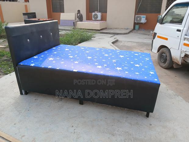 Blue and Black Inbuilt Double Bed photo 5
