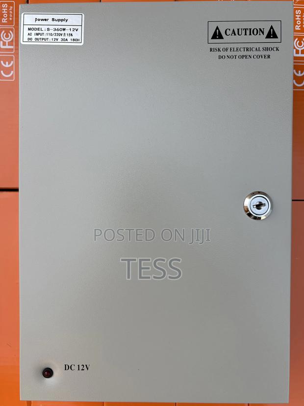 Power Supply CCTV 12v 30a Metal Case 18chs (Individual Fuse) · Photo 4