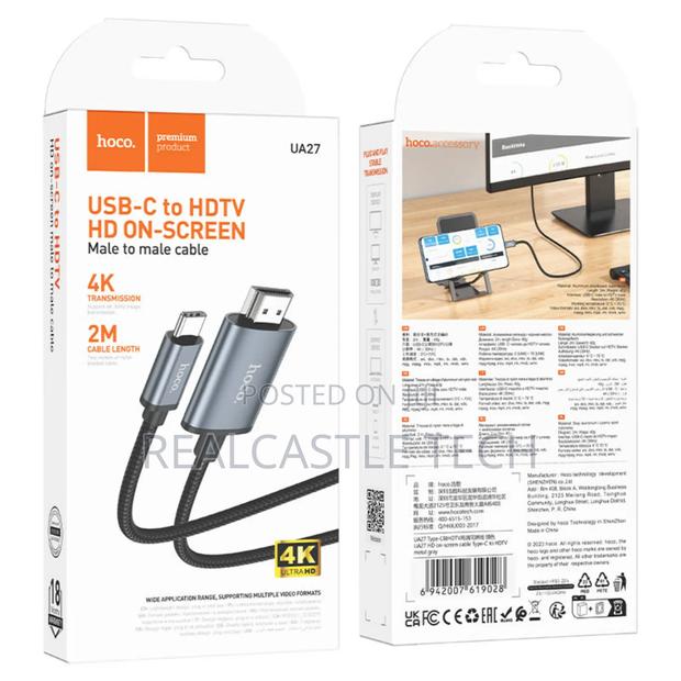 Hoco Ua27 Usb-C to HDTV photo 2