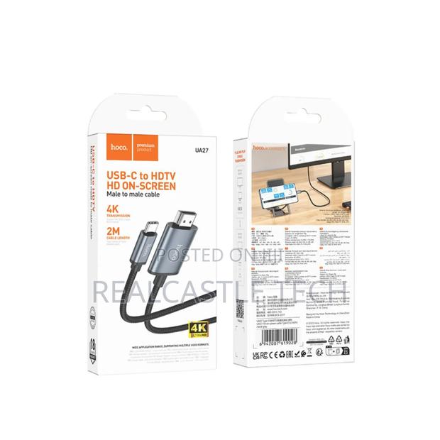 Hoco Ua27 Usb-C to HDTV photo 6