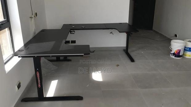 L Shaped Table With RGB