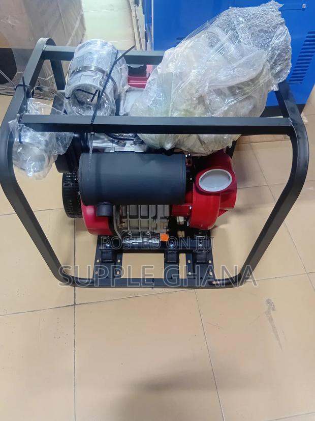 192HP Kemage Diesel 4 Inches Water Pump Machine Pull Start · Photo 2