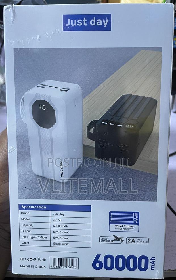Premium 60,000 Mah Capacity Power Bank · Photo 3