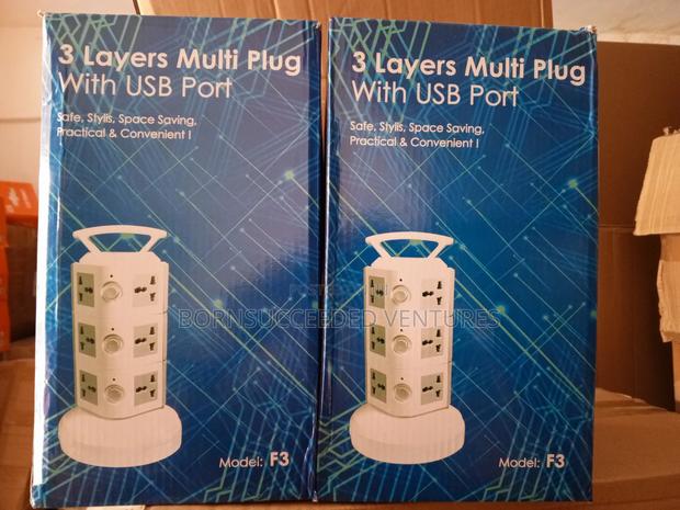 Best 3 Layer Multi Plug With Usb Port · Photo 2
