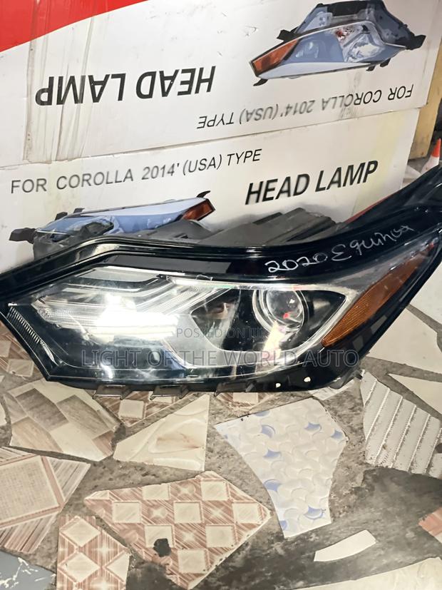 Chevrolet Equinox Headlights 2019 Driver Side