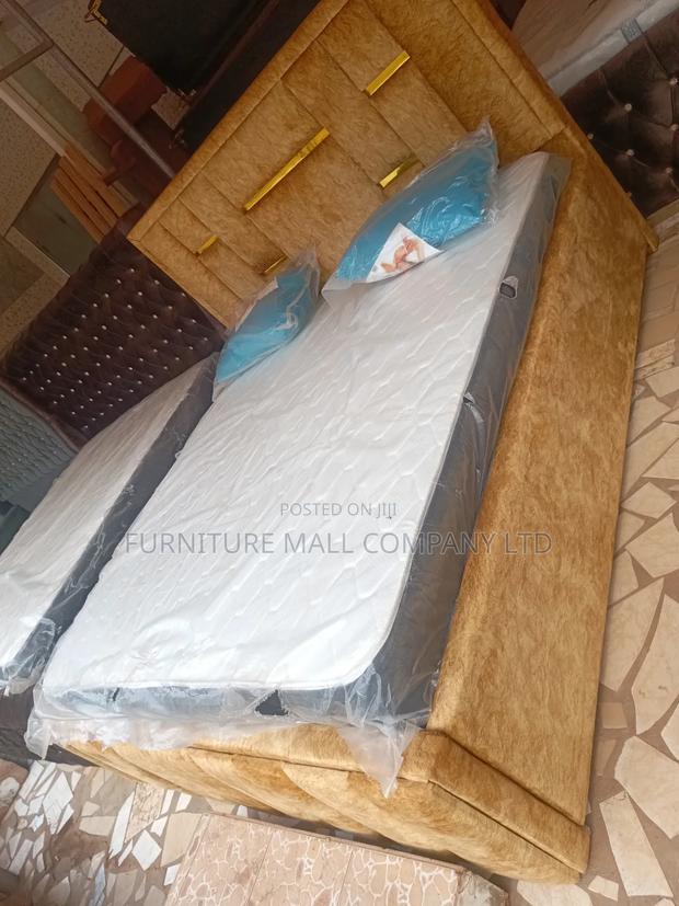 Quality Gold Frame Plus Mattress, Queen Size.Free Delivery · Photo 2
