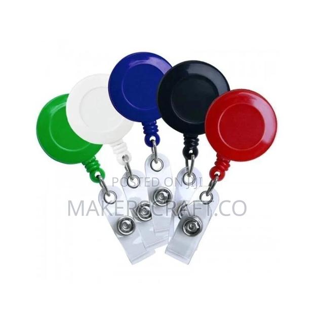 Retractable ID Card Clip, ID Holder