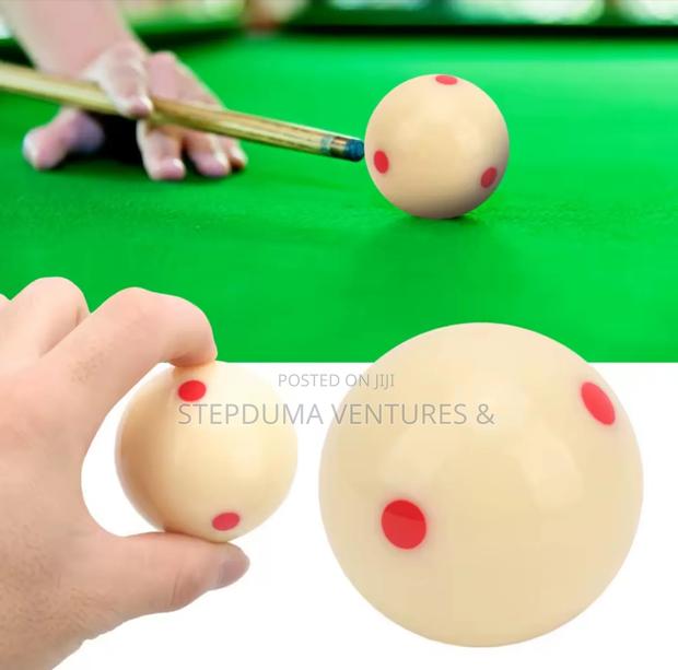 White Cue Ball for Big Table/9ft Marble Pool · Photo 4