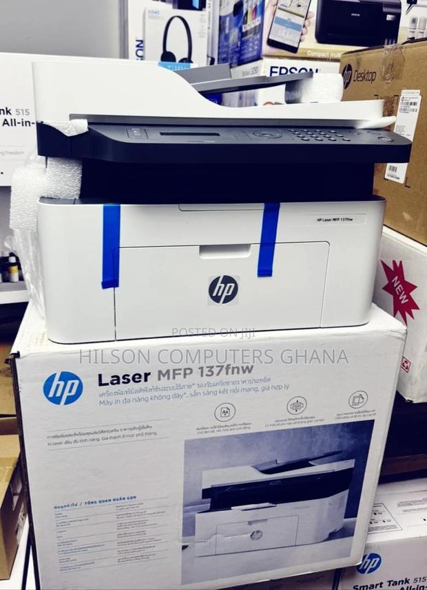 Hp Laserjet MFP M137fnw Mono All-in-One Printer