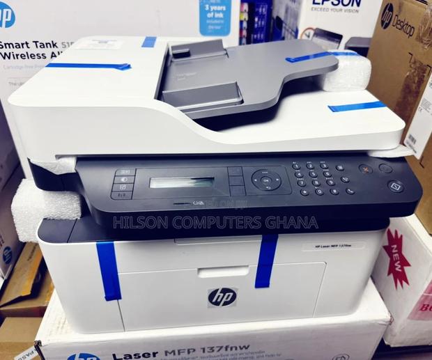 Hp Laserjet MFP M137fnw Mono All-in-One Printer photo 2