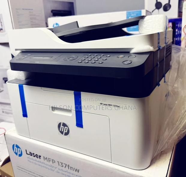 Hp Laserjet MFP M137fnw Mono All-in-One Printer photo 3