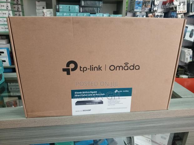 Tp-Link Omada 28 Port Gigabit Smart Poe+ Switch Sg2428p · Photo 3