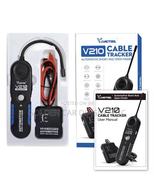 Vdiagtool V210 Car Circuit Wire Tracker Tracer 6v-42v photo 2